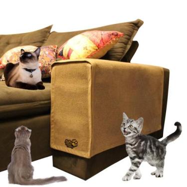 Imagem de Arranhador E Protetor De Sofá Para Gatos - Au Au Miau Company, CARAMEL
