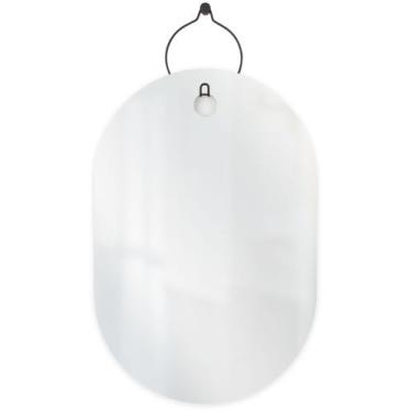 Imagem de  Espelho Decorativo Aramado Wire Boll Preto 60 X 40 Oblongo - e2g Desi