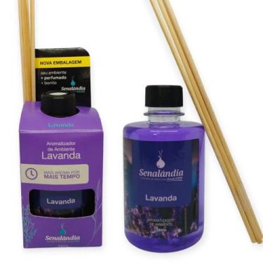 Imagem de 1 Aromatizador Ambiente de Lavanda 280ml Difusor Vareta Senalândia - E