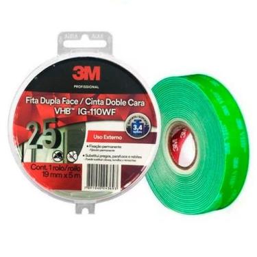 Imagem de Fita vhb dupla-face de espuma ig-110wf 19mmx5m 5 metros - 3M
