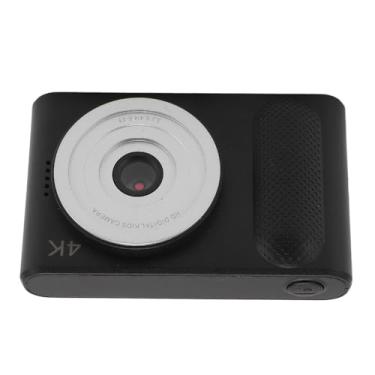 Imagem de Câmera Digital 4K 48MP HD 16X Zoom Digital Autofoco Portátil de Bolso Micro Câmera SLR Tela TFT de 2,4 Polegadas Fotografia de Viagem Vlogging (Preto)