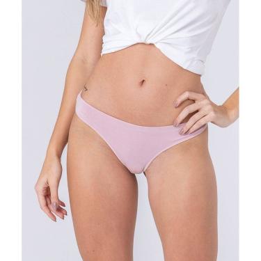 Imagem de Calcinha de algodão, modelo tanga, lisa, com proteção permanente