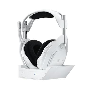Imagem de Headset Gamer Sem Fio Logitech G Astro A50 X LIGHTSPEED + Base Station, Com Conexão Bluetooth e HDMI 2.1 Passthru, Tecnologia PLAYSYNC, Compatível Com Xbox Series X|S, PlayStation, PC/Mac - Branco