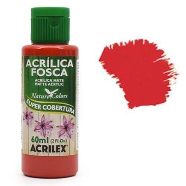Imagem de Tinta Acrílica Nature Colors Acrilex 60ml, 507 - VERMELHO FOGO