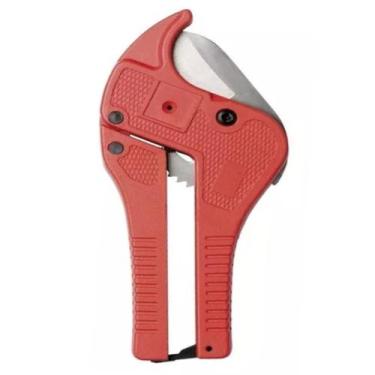 Imagem de Cortador Tesoura Alicate De Tubos Cano PVC Com Catraca 42mm - EDA