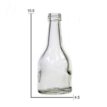 Imagem de 25 Unidades de Vidro Aladin 50ml Sem Tampa - Casa das Essências SS