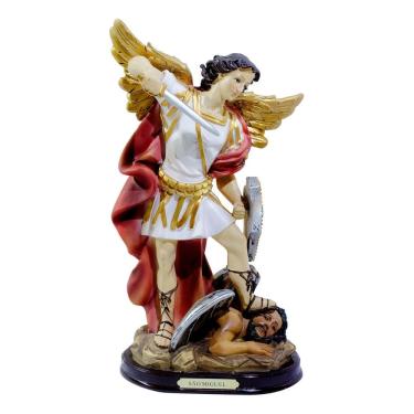 Imagem de Imagem Estátua Resina Arcanjo São Miguel - 30cm