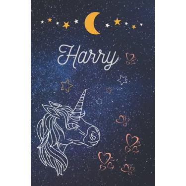 Imagem de Harry journal Notebook: Universe themed,lined notebook with 100 pages