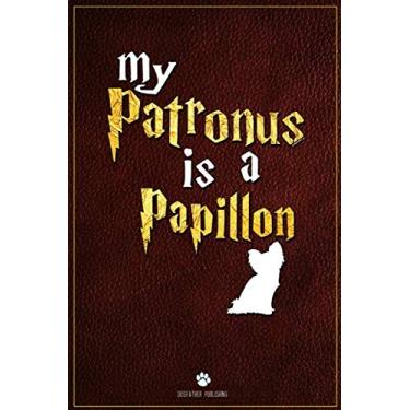 Imagem de My Patronus is Papillon: 100 Page Papillon Notebook ~ Lined Journal (6x9)