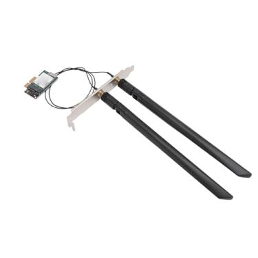 Imagem de Placa WiFi, Adaptador WiFi para PC Placa WiFi para PC Interface PCIEx1 de Banda Dupla BT4.0 Plug and Play Placa Adaptadora WiFi PCIe Placa de Rede 5G 2.4G 5G 867Mbps para PC Com