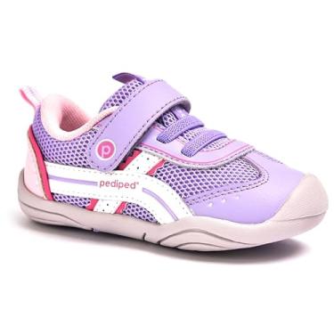 Imagem de pediped Tênis feminino Grip 'N' Go First Walker, Roxa, 20