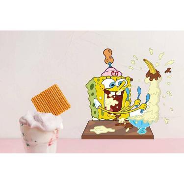Imagem de Adesivo De Parede Bob Tomando Sorvete Mod02