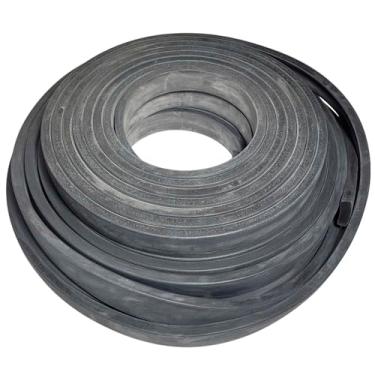 Imagem de Borracha Perfil Esponjoso Vedação 35x10mm Macio - 30 Metros Borrachas Londrina