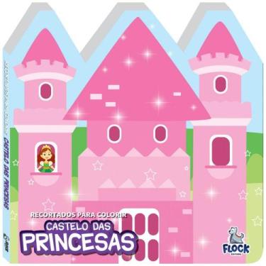 Imagem de Recortados para colorir - castelo das princesas - Flock Editora, 3