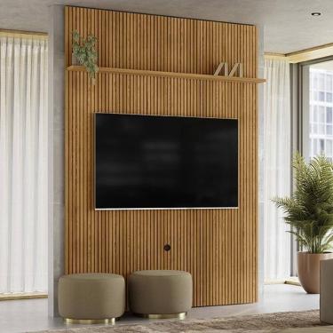 Imagem de Painel Piso-teto 1 Prateleira New Interlagos Cumaru