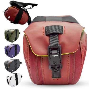 Imagem de Lumiere & Co. Bolsa para assento de bicicleta, bolsa de selim de bicicleta, bolsa de selim de bicicleta, bolsa de bicicleta embaixo do assento, bolsa de selim, bolsa de selim de bicicleta, bolsa