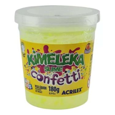 Imagem de Slime Kimeleka Confetti 180g - Acrilex