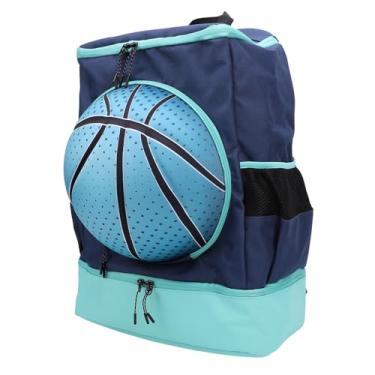 Imagem de Mochila de Cesto Com Bolsa Esportiva Respirável de Pano de Compartimento de Sapatos para o Voleio Ao Ar livre.