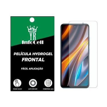 Imagem de Película Gel HIdrogel HD Frontal Anti Impacto para Xiaomi Poco X4 GT -