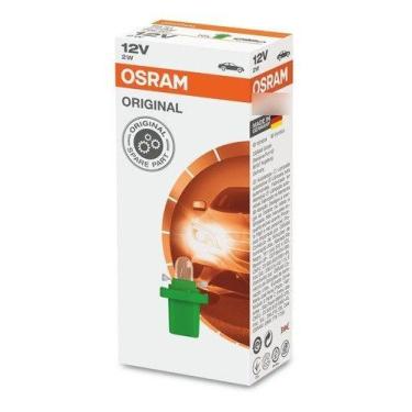 Imagem de Lampada + Soquete 2722mfx Verde Claro 12V 2W - OSRAM