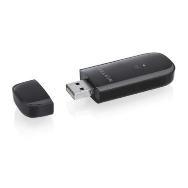 Imagem de Belkin Adaptador USB sem fio N150 com taxa de ligação de até 150 Mbps