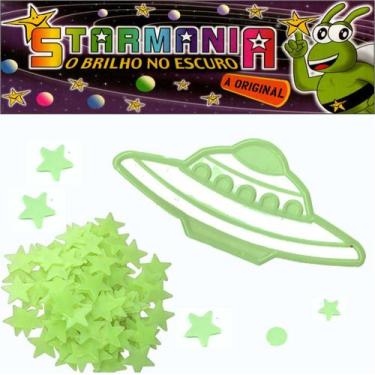Imagem de Kit estrelas Ovini brilha escuro Fluorescente 103un Starmani - STARMAN