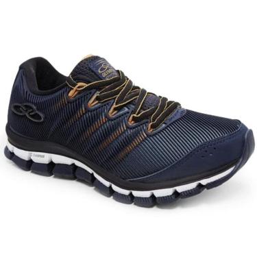 Imagem de Tênis Infantil Olympikus Dynamic - Marinho e Dourado