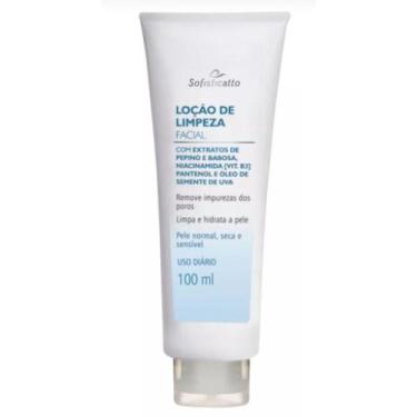 Imagem de Loção De Limpeza Extrato De Pepino Hidratante Facial 100ml - Sofistica