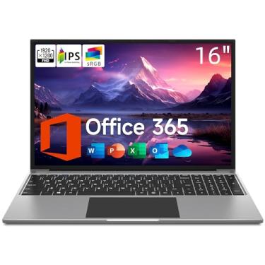 Imagem de jumper Laptop, tela FHD IPS 16 polegadas, processador Intel Celeron Dual-core 5305U, 4 GB de RAM, 128 GB de armazenamento, Windows 11, Office 365 1 ano, alto-falantes estéreo, expansão