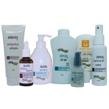 Imagem de Kit Clareamento Facial Para Pele Oleosa Bioexotic
