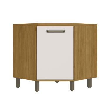 Imagem de Balcão Canto Criare com Tampo 1 Porta Poliman