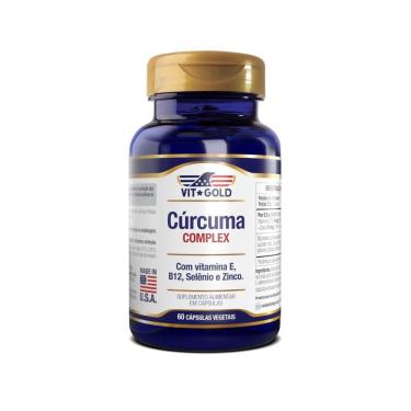 Imagem de Cúrcuma Complex Vitgold 60 Cápsulas Vegetais.