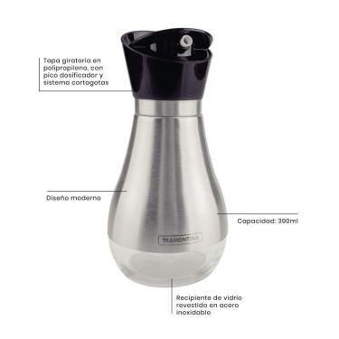 Imagem de Galheteiro Tramontina Realce 0,39 L