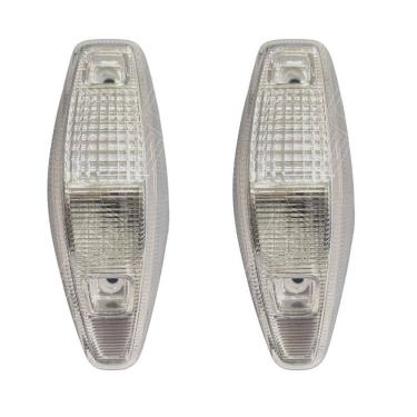 Imagem de Par Lanterna Teto Cabine Frontal Vw Delivery Novo Led 12V Cr