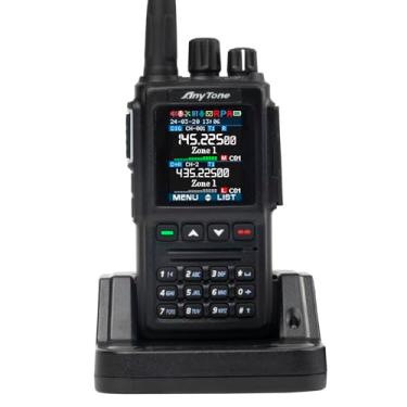 Imagem de VECTORCOM Rádio Portátil Dmr Radio At-D168Uv Com Banda Dupla Vhf/Uhf, Longo Alcance, Aprs, Modo Digital E Analógico, Rádio Amador Recarregável, Áudio Nítido, Programação Fácil E Criptografia Segura