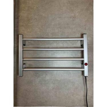 Imagem de Toalheiro Aquecido De 4 Barras Toalheiro Pequeno(127V,PRATA)