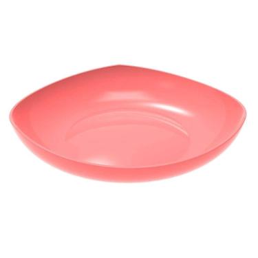 Imagem de Fruteira de Mesa 3,5L Trio Crippa Bancada Rosa Goiaba Porta Frutas Legumes