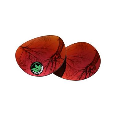 Imagem de Raydi Lentes de reposição de policarbonato para óculos de sol Ray-Ban Meta Headliner RW4009 50 mm - Espelho Vermelho Fogo - Polarizado