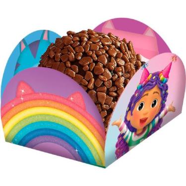 Imagem de Porta Forminha - A Casa Magica da Gabby  - 40 unidades - FestColor - R