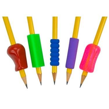 Imagem de The Pencil Grip MXG-005 Pencil Grip Pack, Flexível, Cores Sortidas