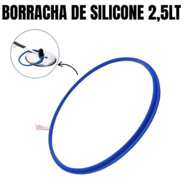 Imagem de Borracha de Silicone Azul Anel de Vedação para Panela de Pressão Unive