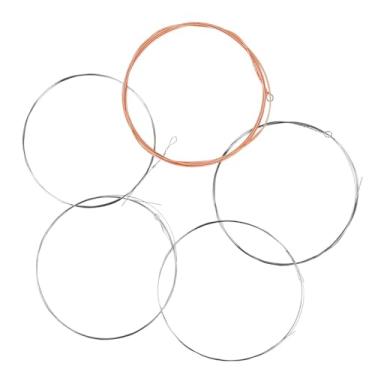 Imagem de Dynwave 5 peças Strings de banjo Substituição fácil de instalar para iniciantes executar acessórios profissionais de som de qualidade de qualidade