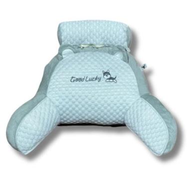 Imagem de Almofada Ergonômica Infantil Com Apoio De Braço Cinza - Beatriz Enxova