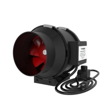 Imagem de Exaustor de Ar Axial Inline Vivosun, 110V, 100mm/320m3/h