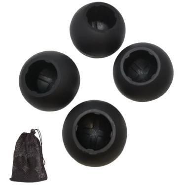 Imagem de TAGUTA Protetores De Piso Para Pés Cadeira 24-28 Mm Pisos Madeira, Capas Borracha Proteger Cadeiras Área Externa Ladrilhos Helinox Sunset