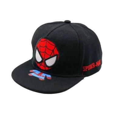 Imagem de Meninos Meninas Homem-aranha Algodão Poliéster Chapéu De Sol Hip Hop B