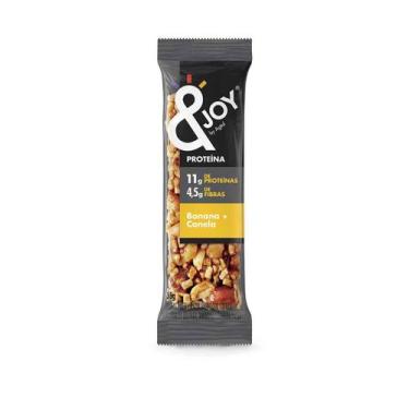 Imagem de Barra de Protein Nuts Banana e Canela &Joy 35g - 12 Unidades