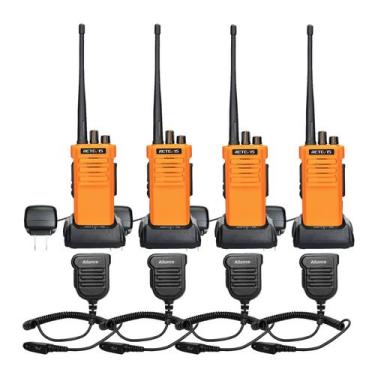 Imagem de Walkie Talkies Retevis RT29 recarregável de longo alcance (pacote com 