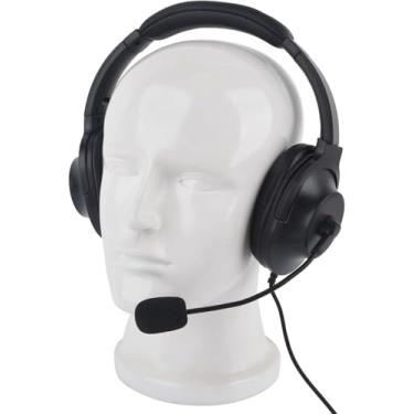 Imagem de WODASEN Fone de ouvido Walkie Talkie Over Ear com microfone Boom VOX PTT Cancelamento de ruído para Midland GXT 1000 1000g X-tra X-Talker XT CXT LXT GXT1000VP4 1050VP4 LXT600pa T51R GMRS FRS Radio