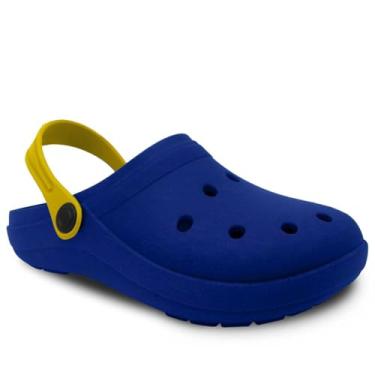 Imagem de Babuche Infantil Menino Menina 12.13 (Azul Royal, 21/22)